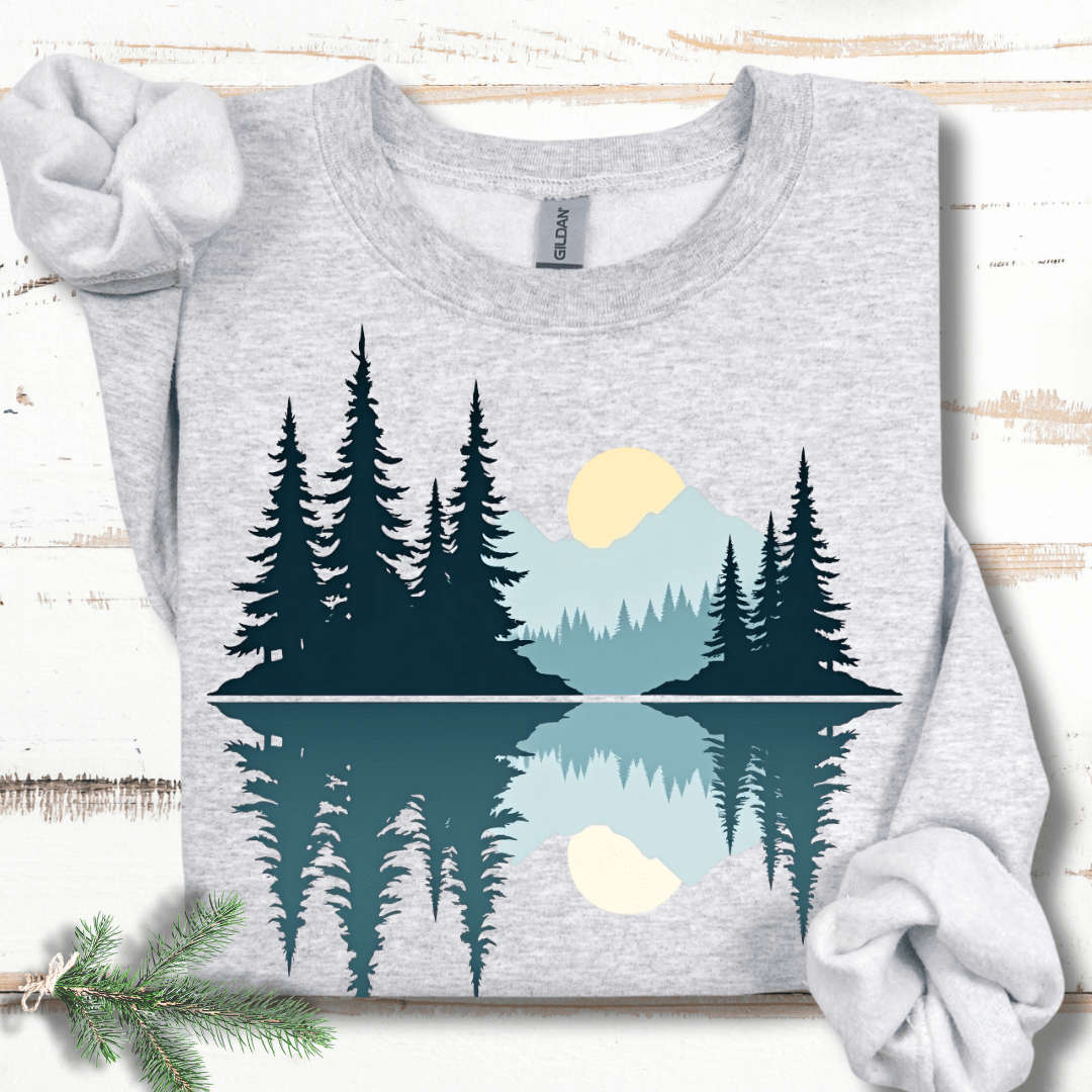 Mountain Mirror Lake Sweatshirt