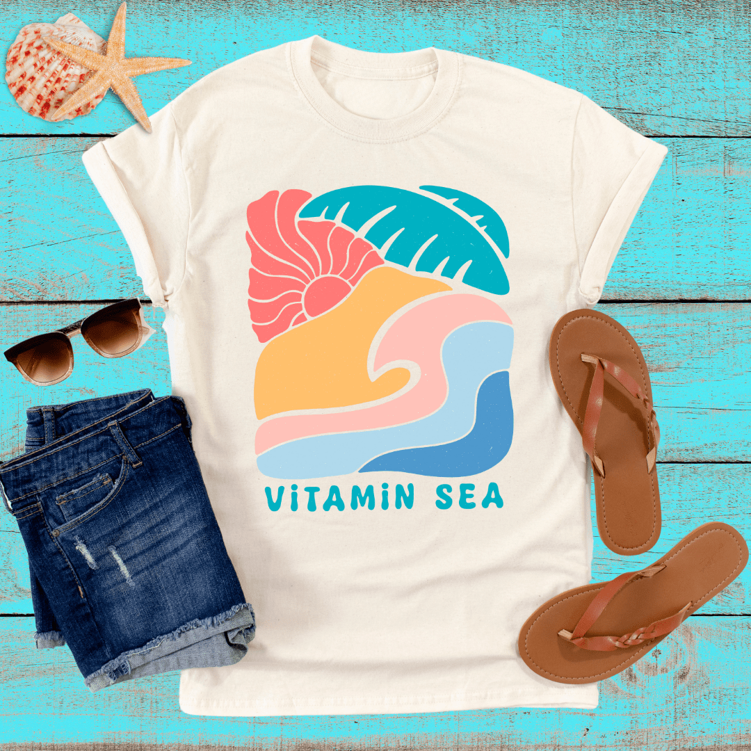 Boho Vitamin Sea T-Shirt