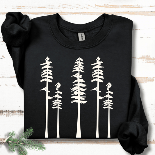 Pine Tree Row Sweatshirt