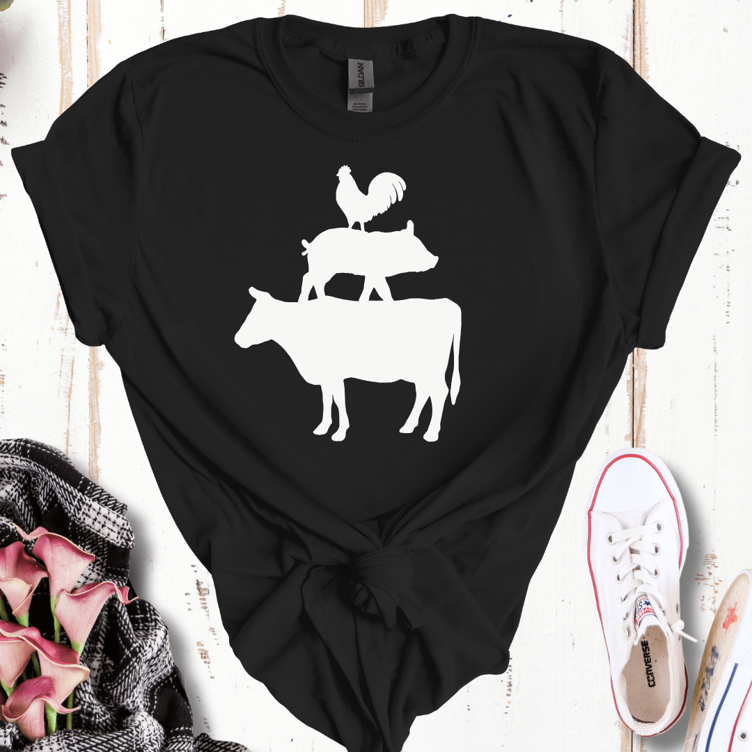 Farm Animal Silhouette T-Shirt