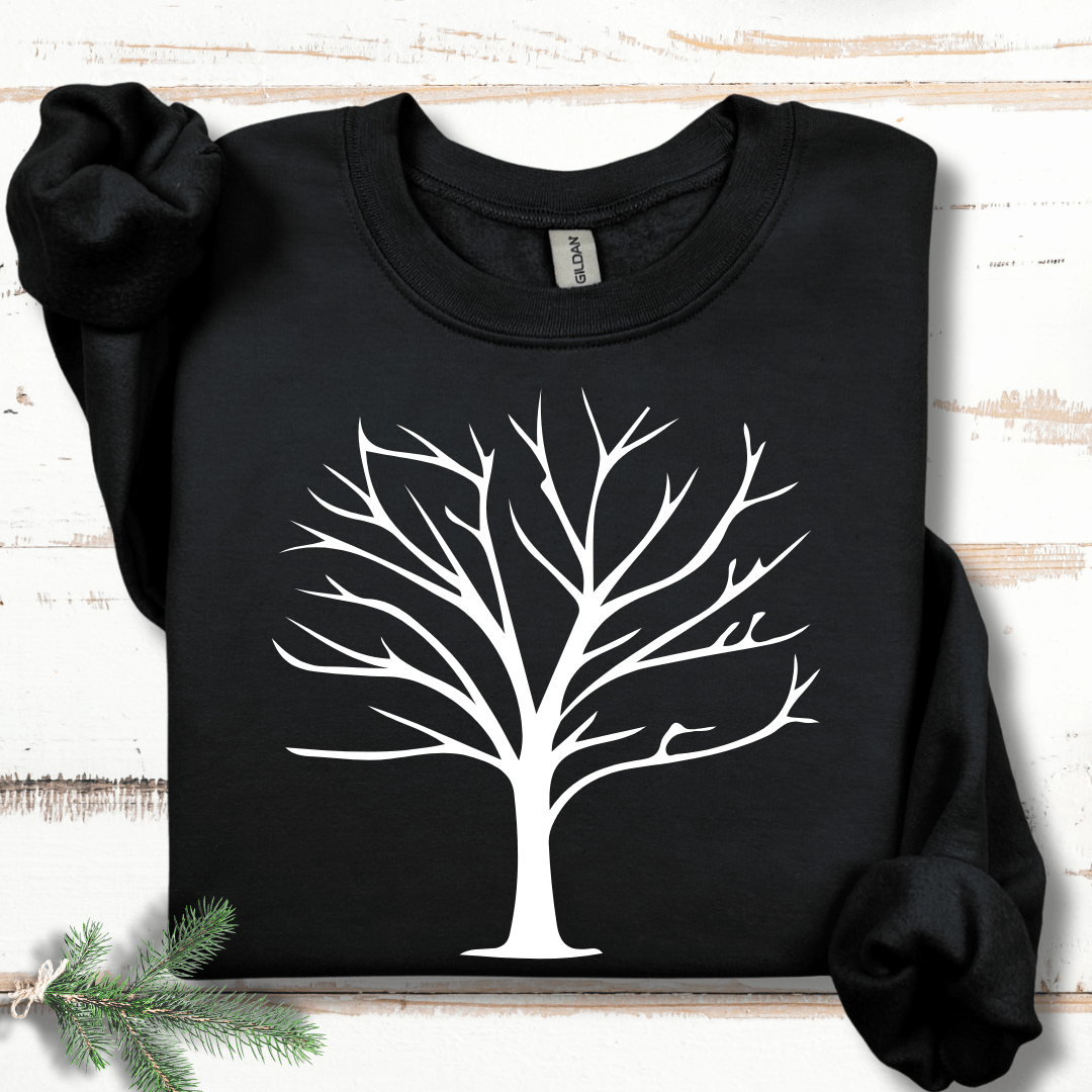 Winter Tree Silhouette Sweatshirt