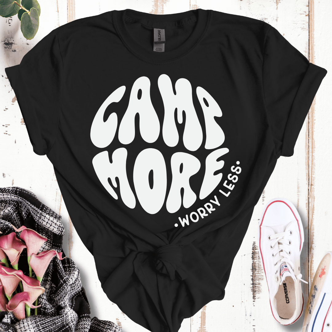 Camp More Worry Less T-Shirt