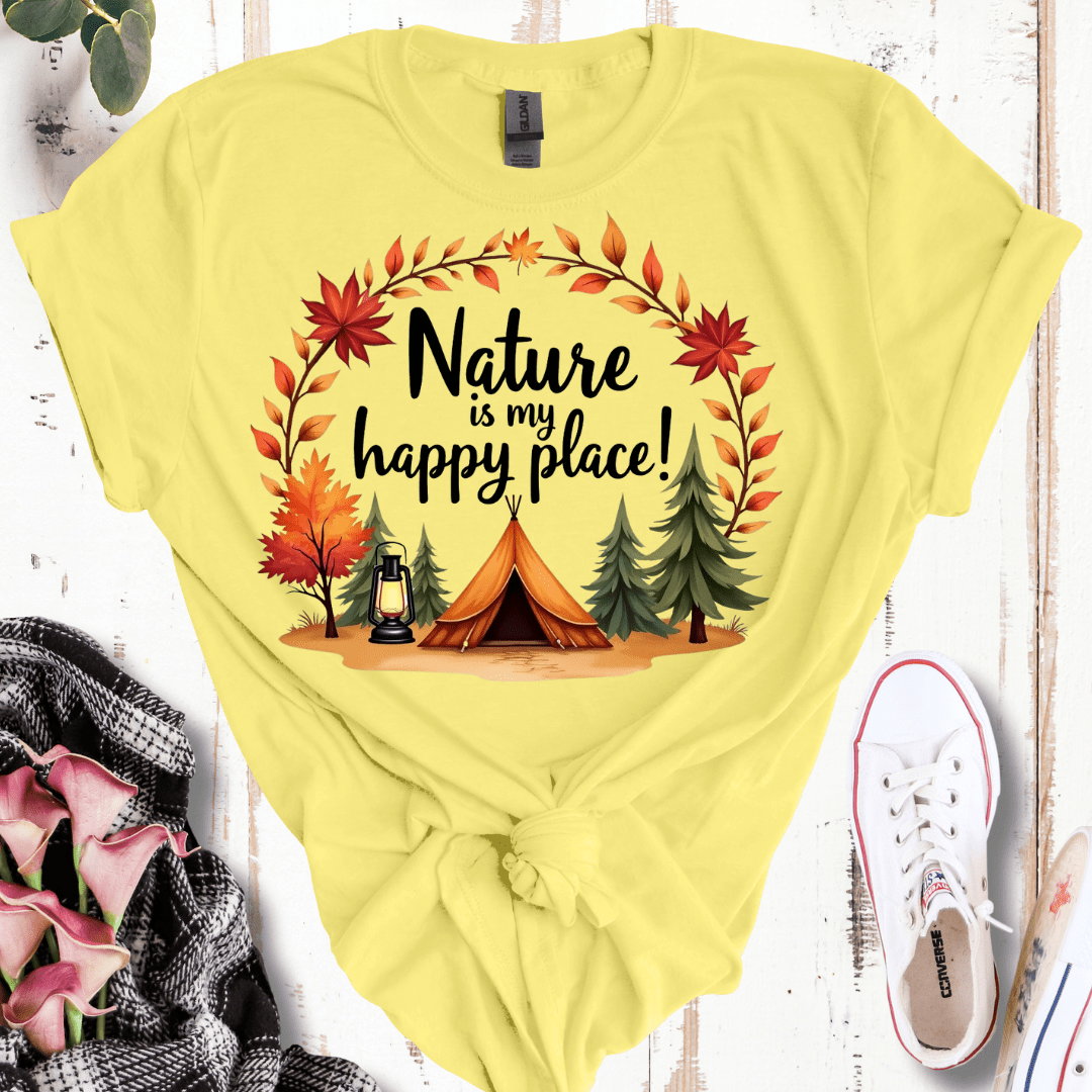 Nature is My Happy PlaceT-Shirt