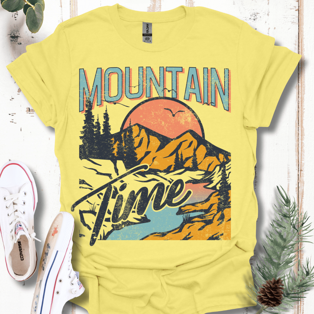 Distressed Mountain Time T-Shirt