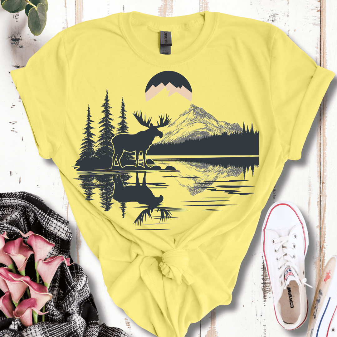 Moose Mountain Reflection T-Shirt