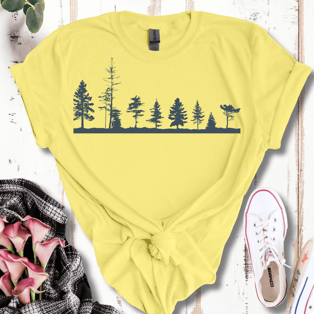 Tree Line Silhouette T-Shirt