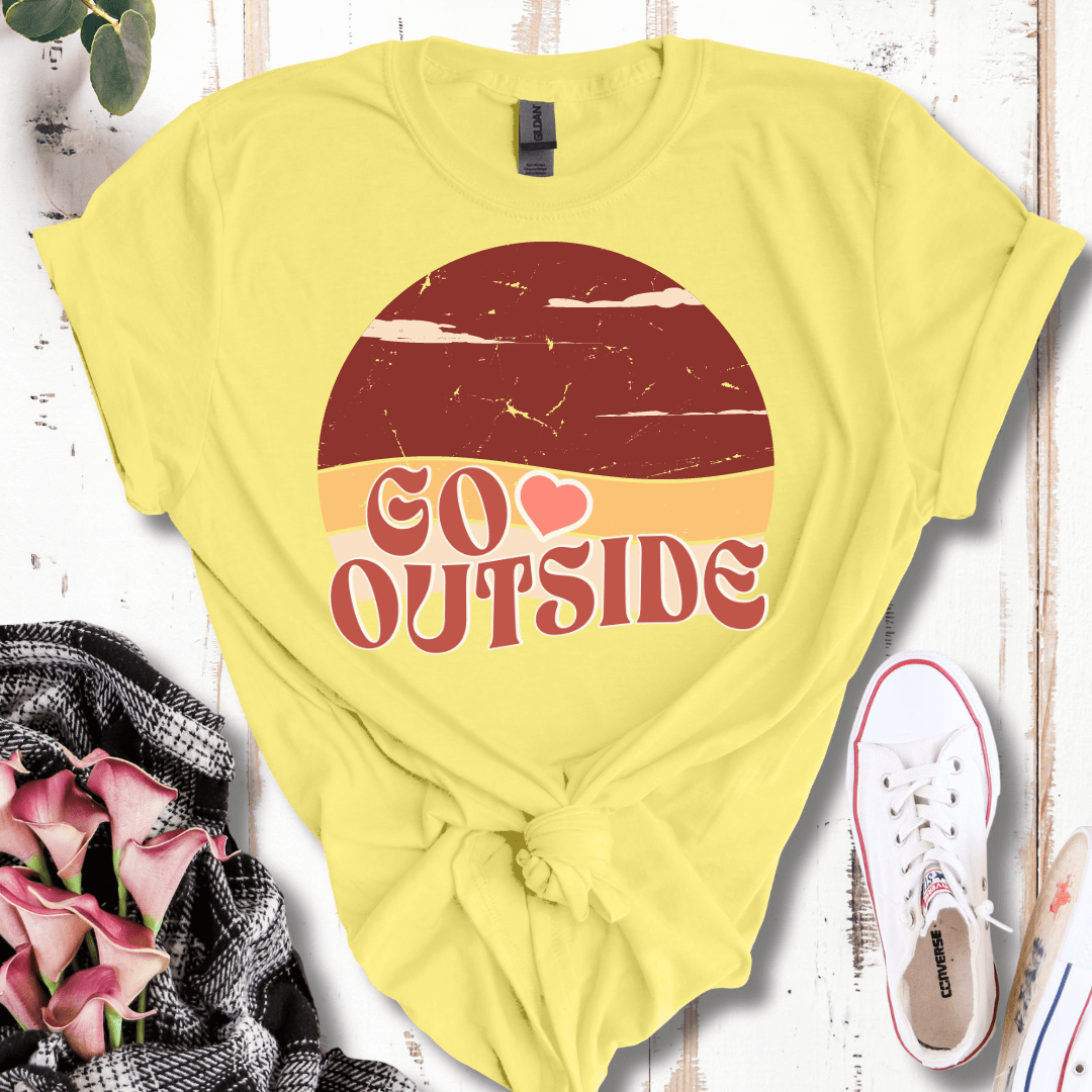 Retro Go Outside T-Shirt