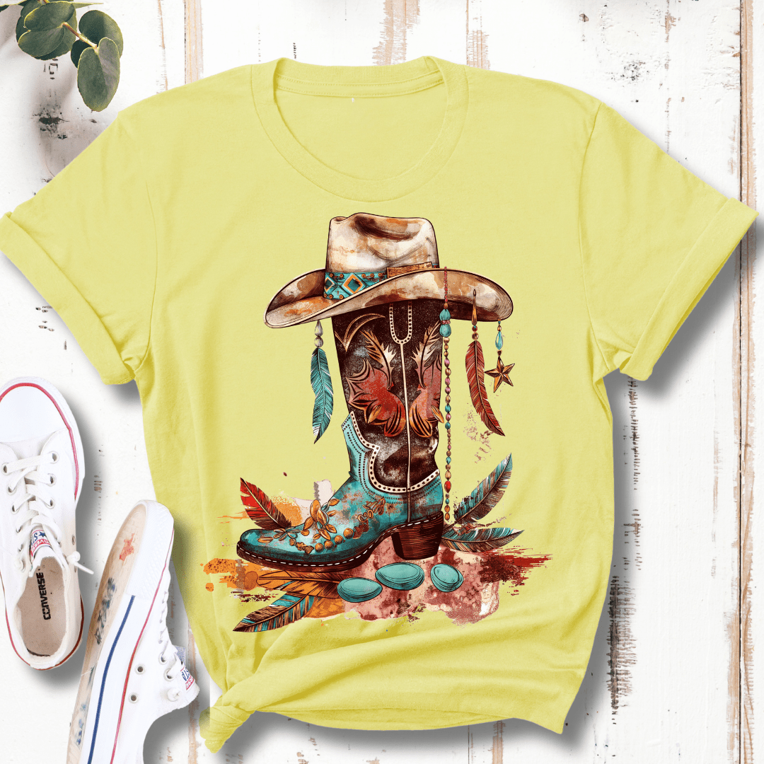 Cowgirl Boot T-Shirt