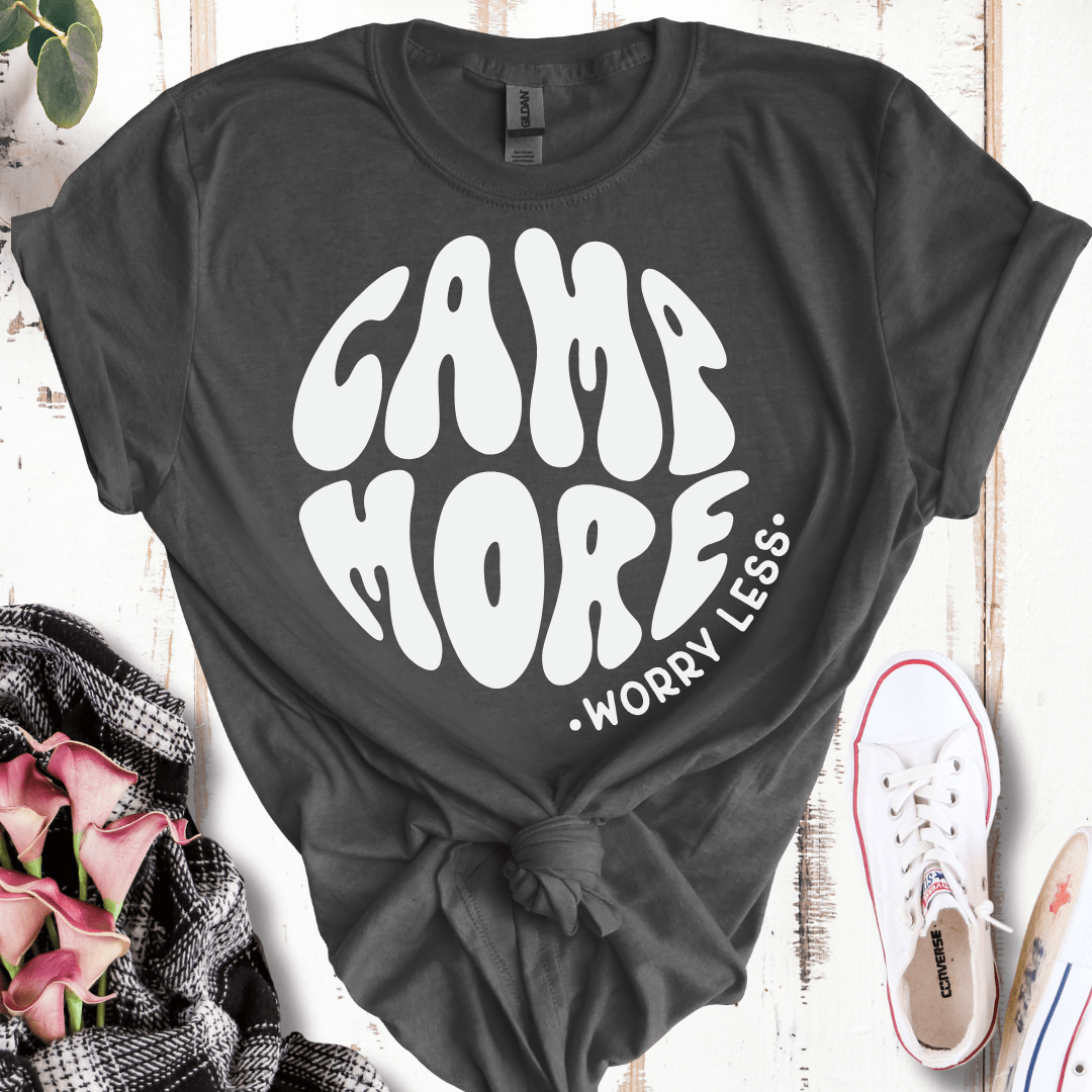 Camp More Worry Less T-Shirt