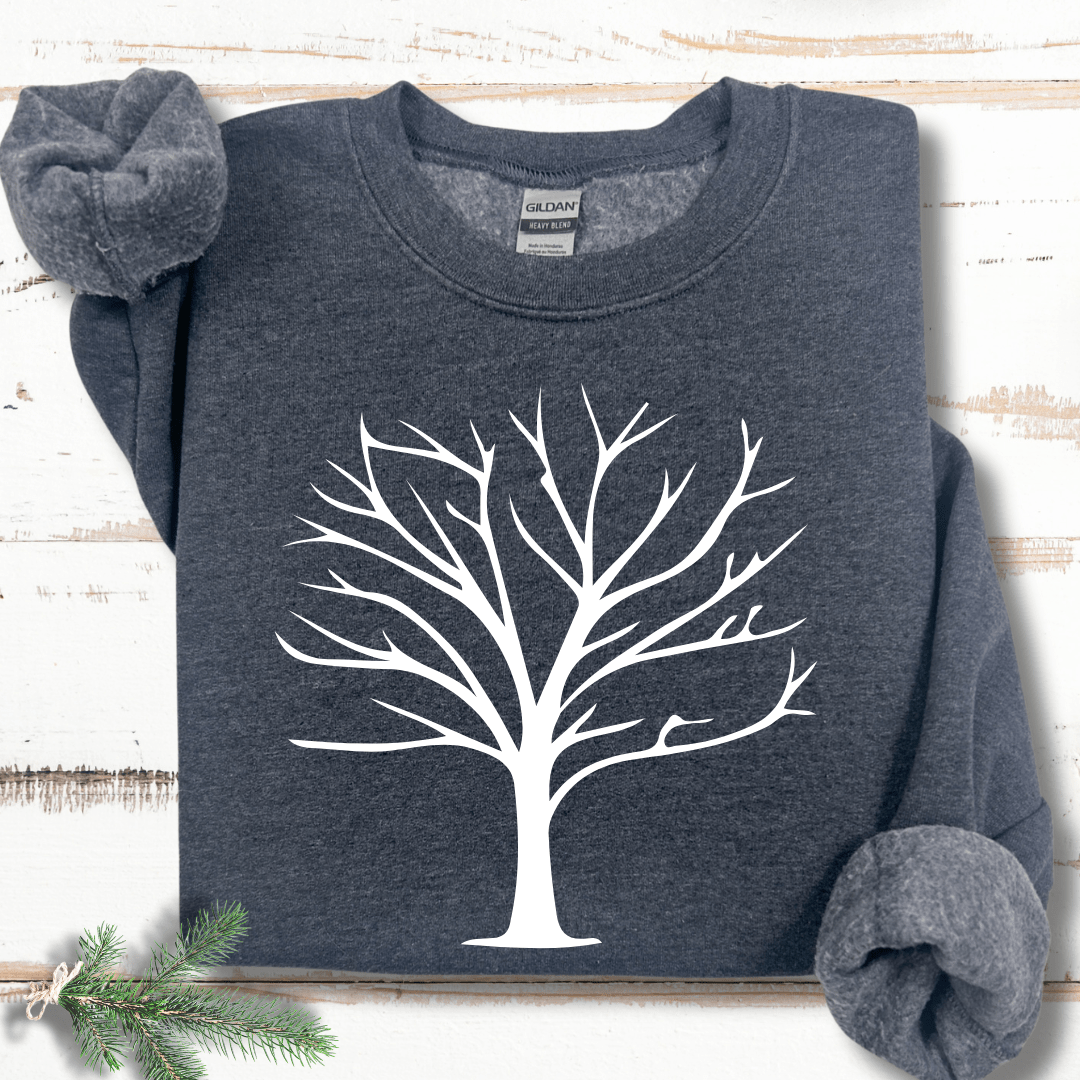 Winter Tree Silhouette Sweatshirt