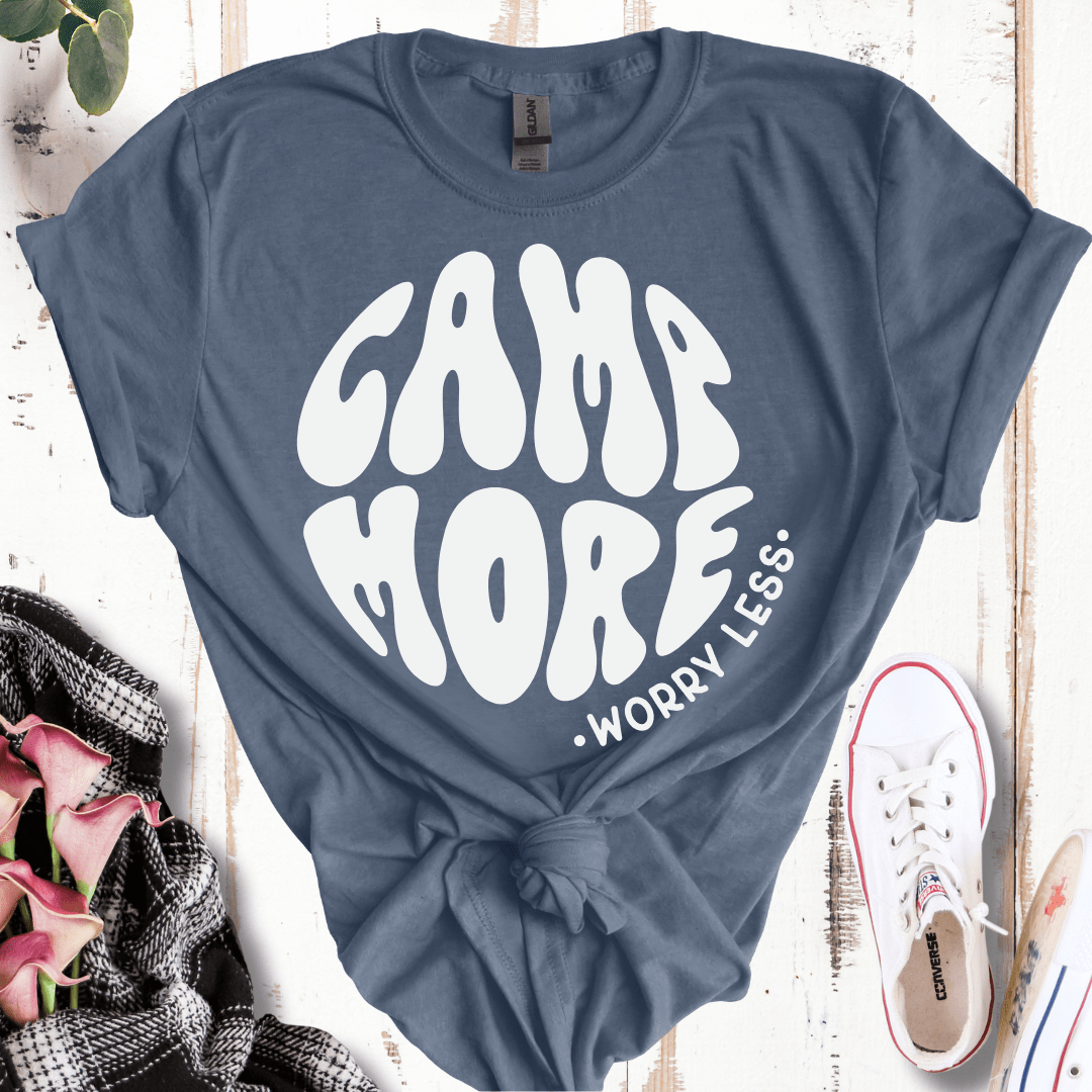 Camp More Worry Less T-Shirt