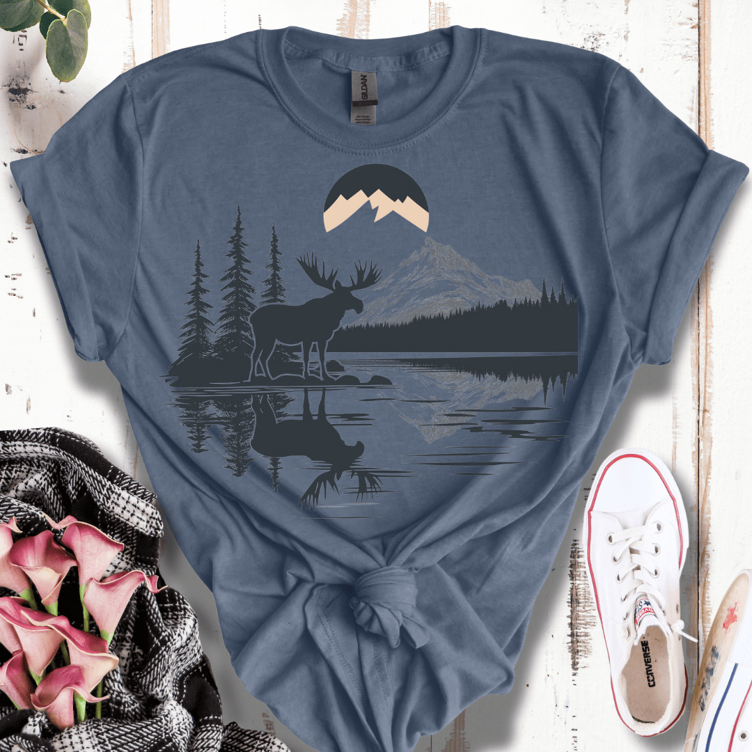 Moose Mountain Reflection T-Shirt