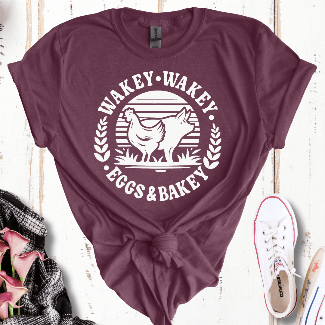 Wakey Wakey Eggs and Bakey T-Shirt