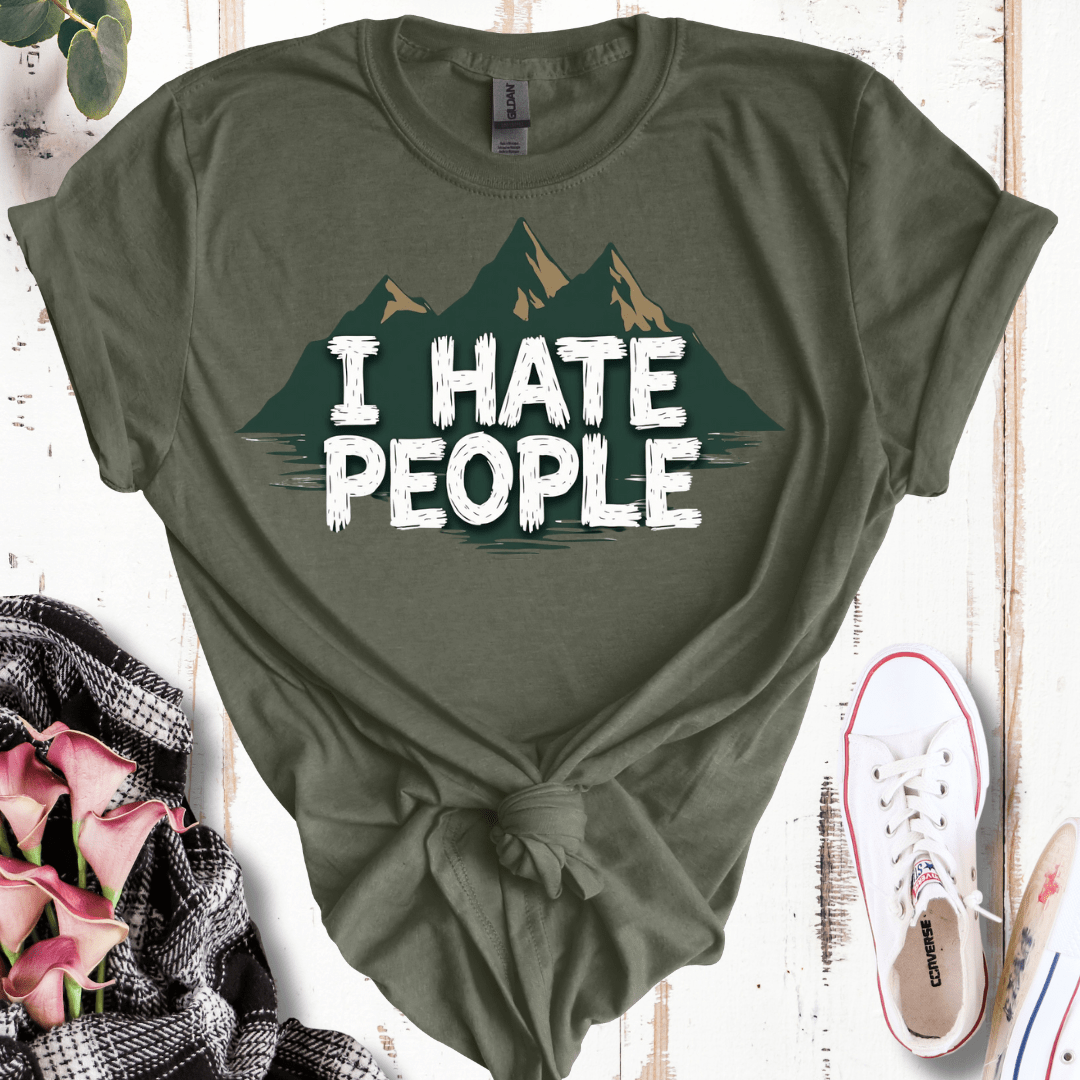 I Hate People Peak T-Shirt