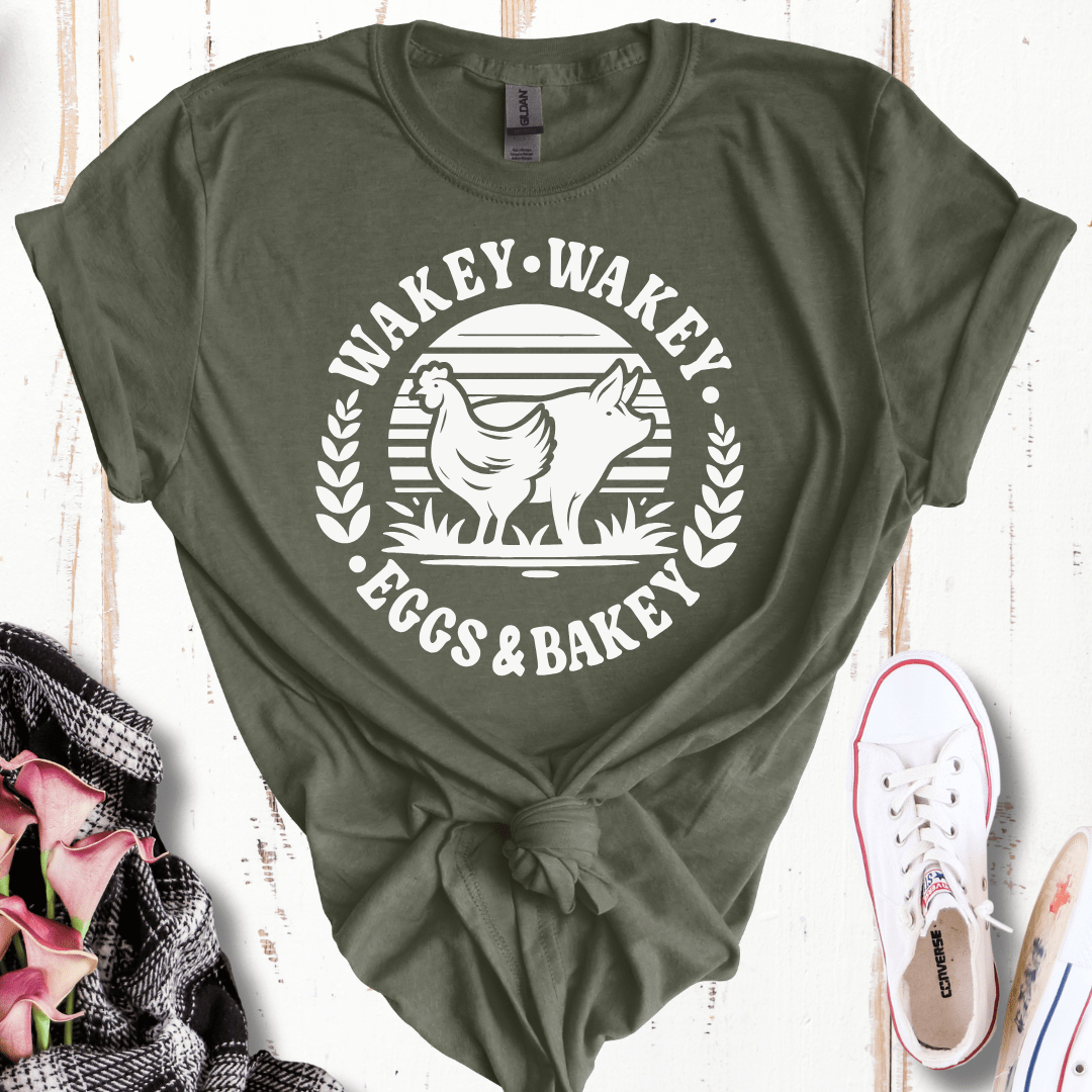 Wakey Wakey Eggs and Bakey T-Shirt