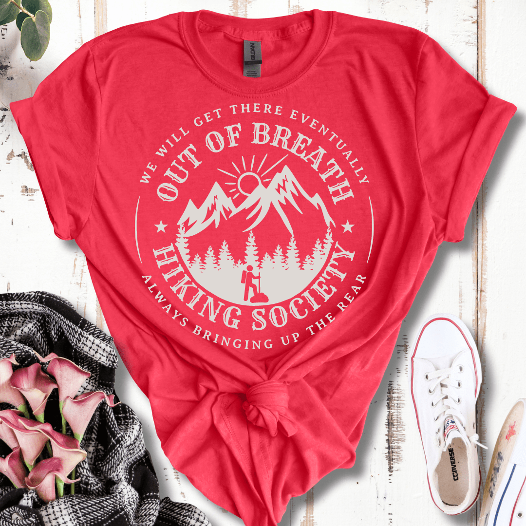 Out of Breath Hiking Club, Bringing Up the Rear T- Shirt