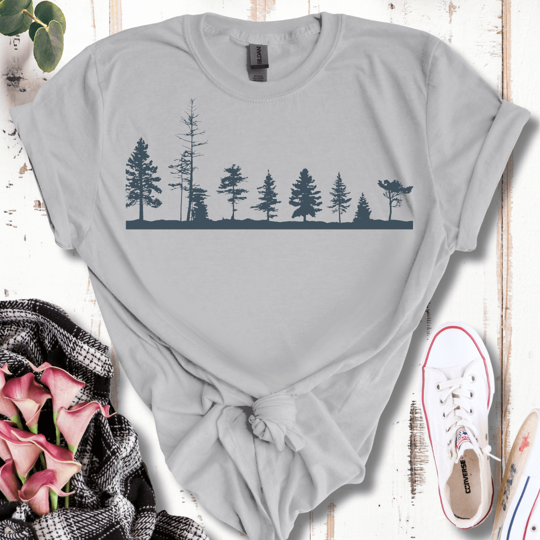 Tree Line Silhouette T-Shirt