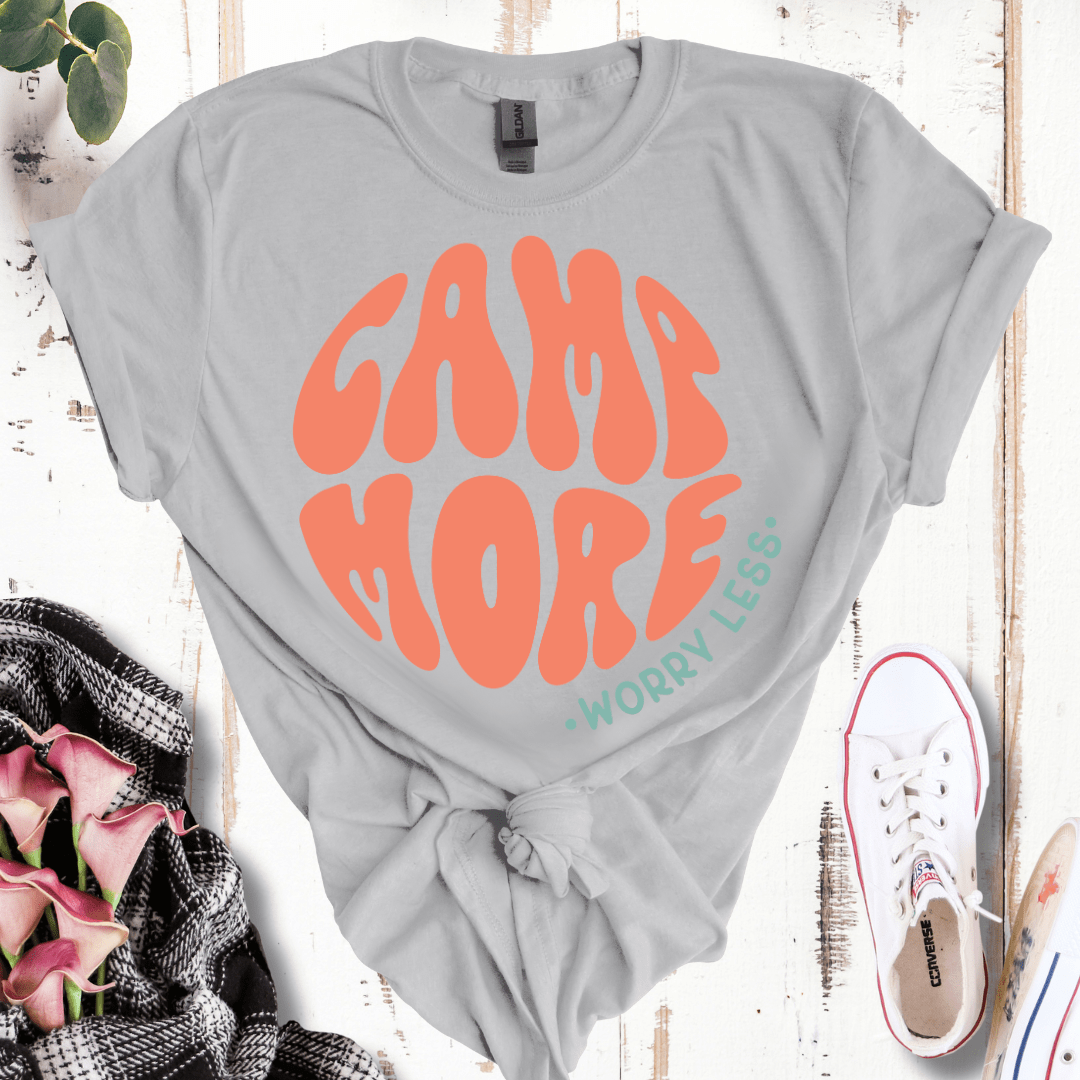 Camp More Worry Less T-Shirt