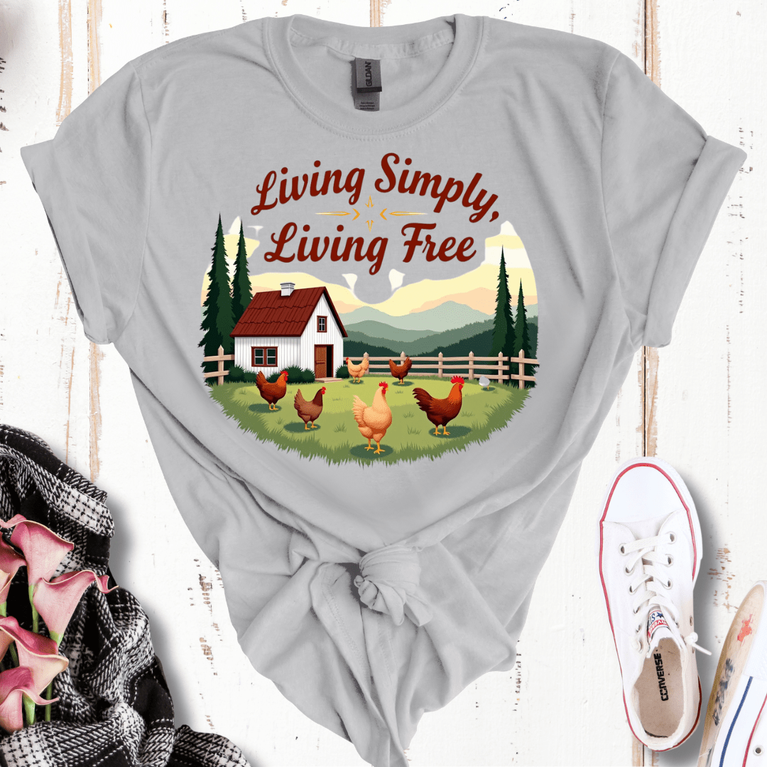 Living Simply, Living Free T-Shirt