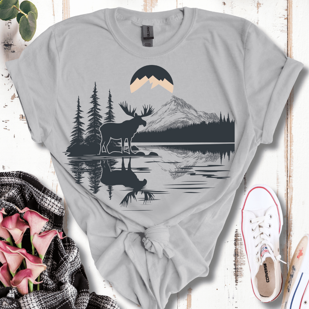 Moose Mountain Reflection T-Shirt