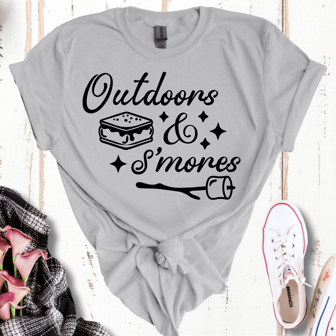 Outdoors & S'mores T-Shirt