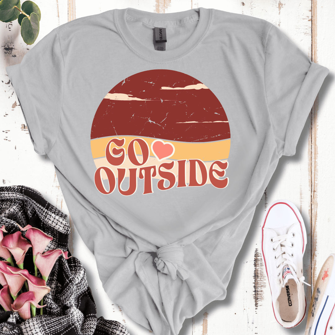 Retro Go Outside T-Shirt