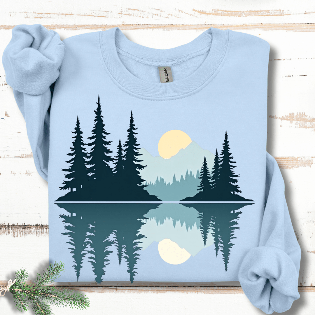 Mountain Mirror Lake Sweatshirt