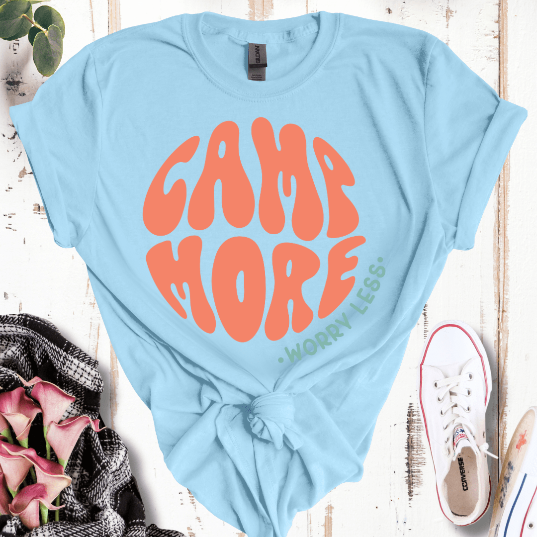 Camp More Worry Less T-Shirt