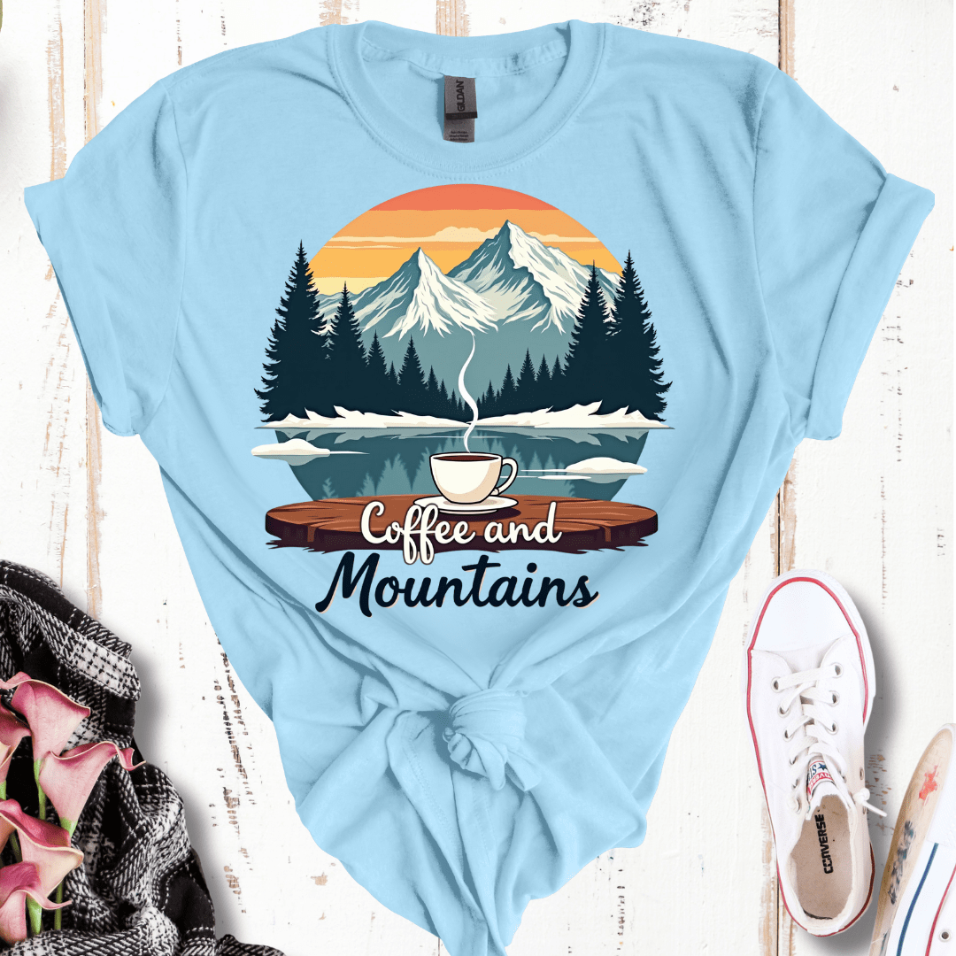 Coffee and Mountains T-Shirt