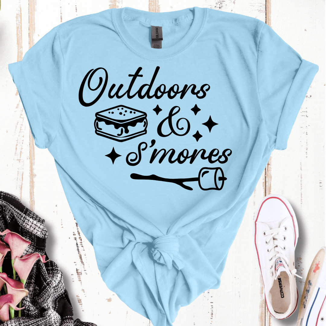 Outdoors & S'mores T-Shirt