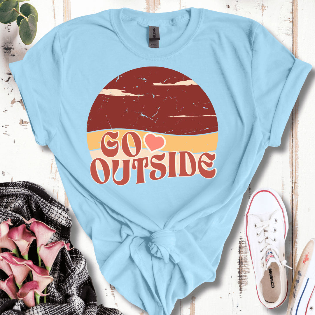 Retro Go Outside T-Shirt