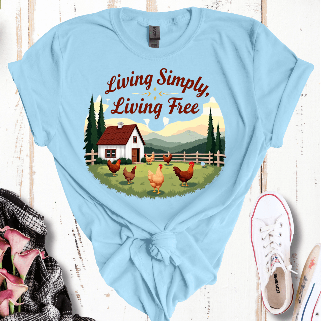 Living Simply, Living Free T-Shirt