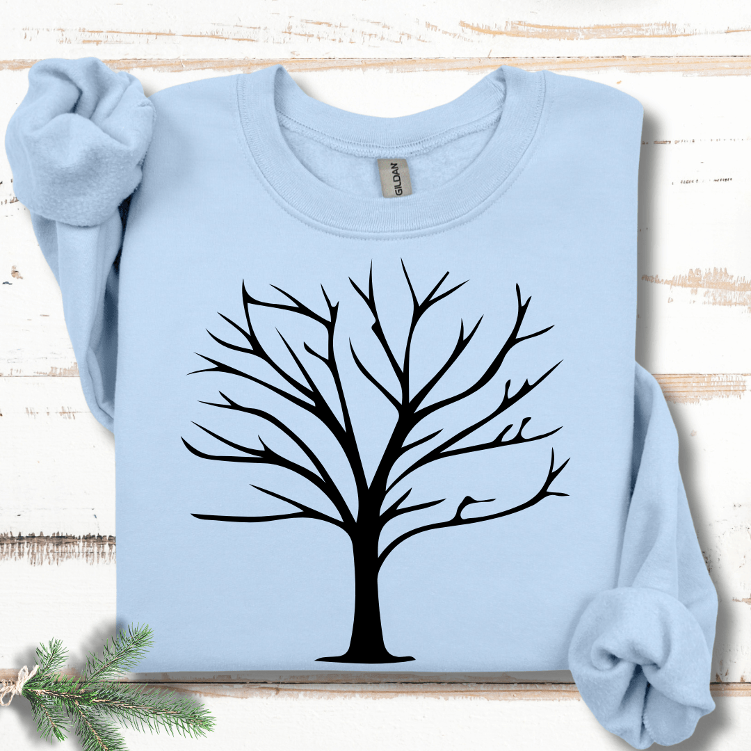 Winter Tree Silhouette Sweatshirt