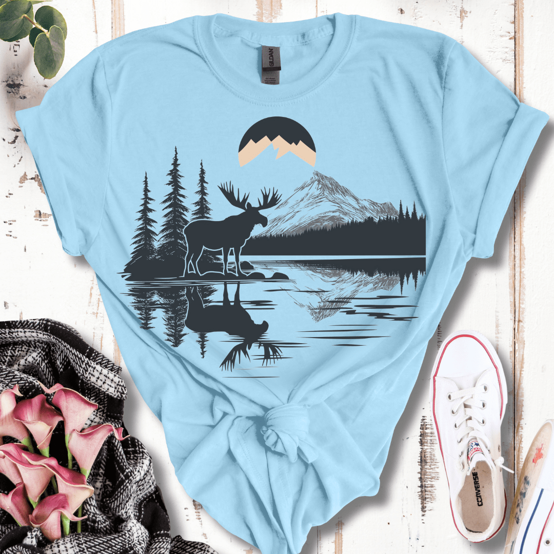 Moose Mountain Reflection T-Shirt