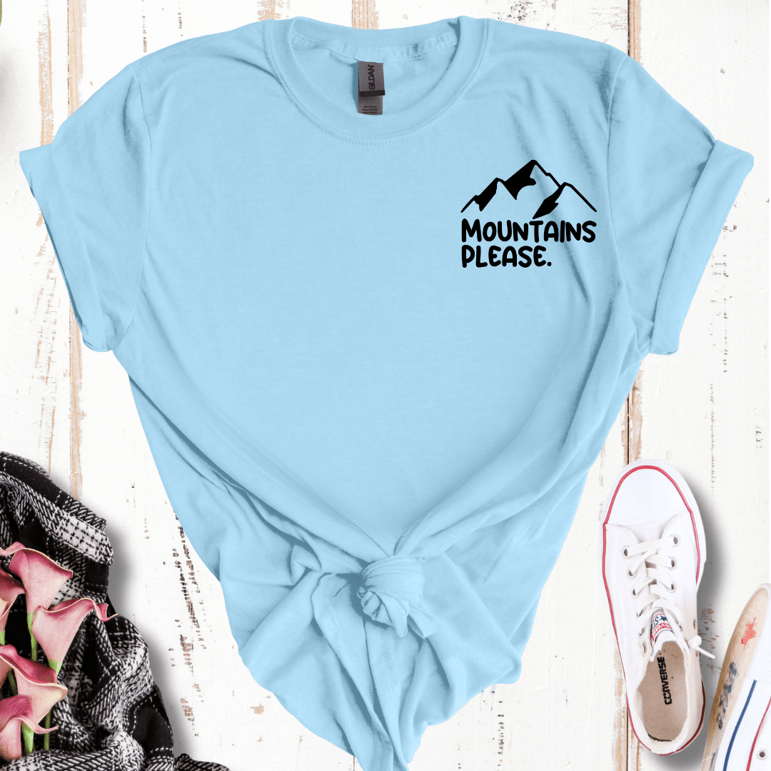 Pocket Mountains Please T-Shirt