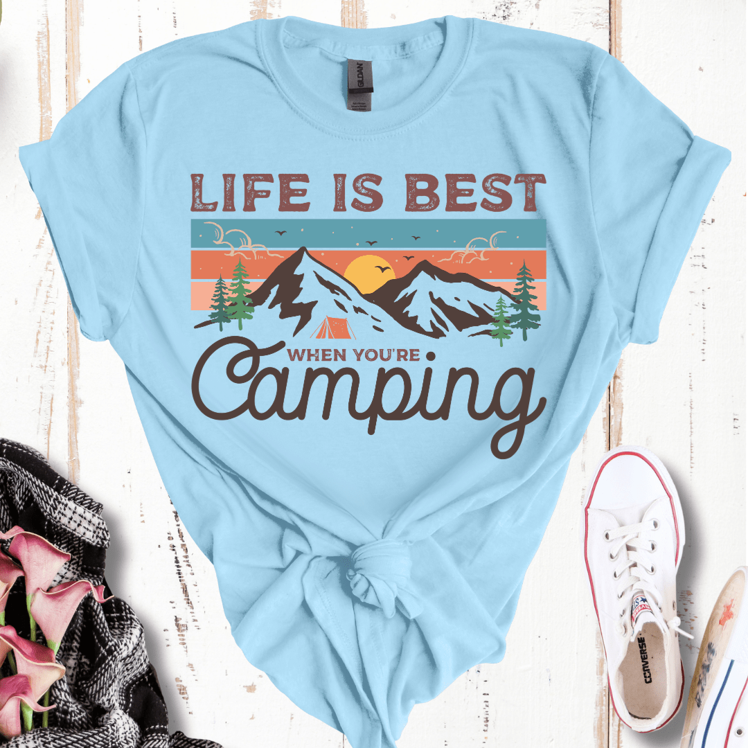 Life is Best Camping T-Shirt