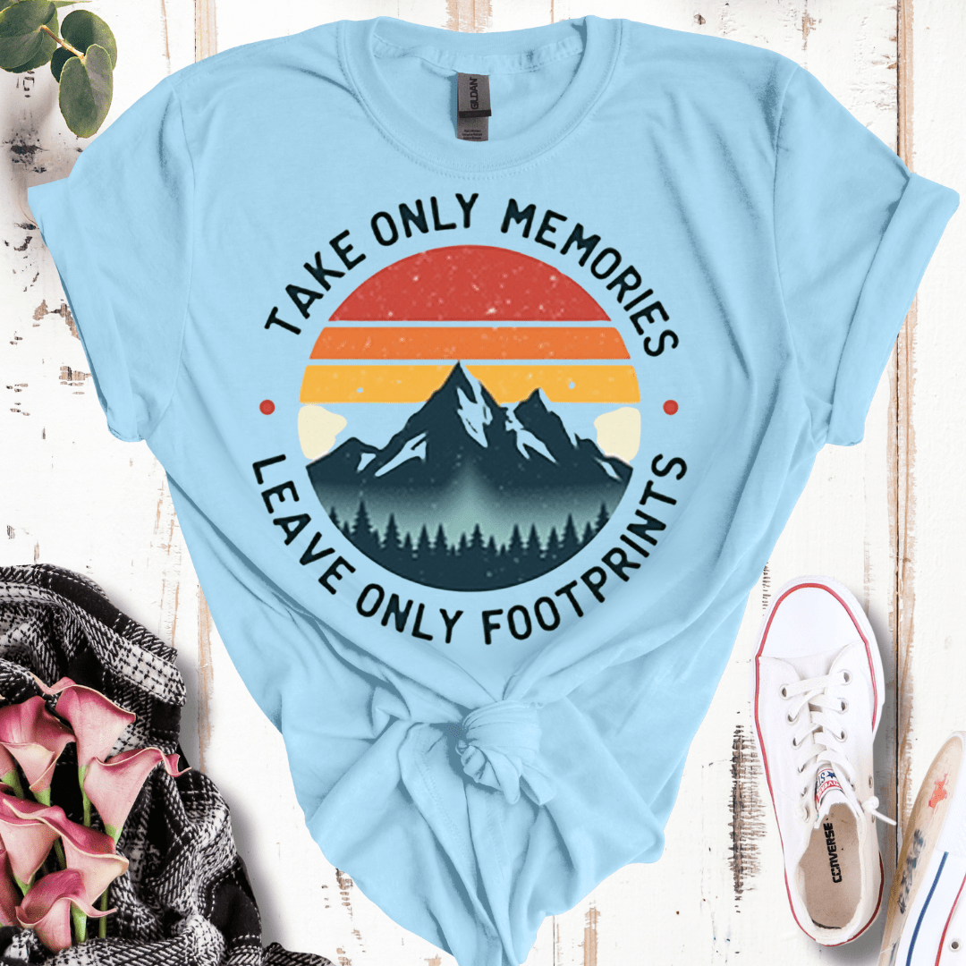 Take Only Memories Leave Only Footprints T-Shirt