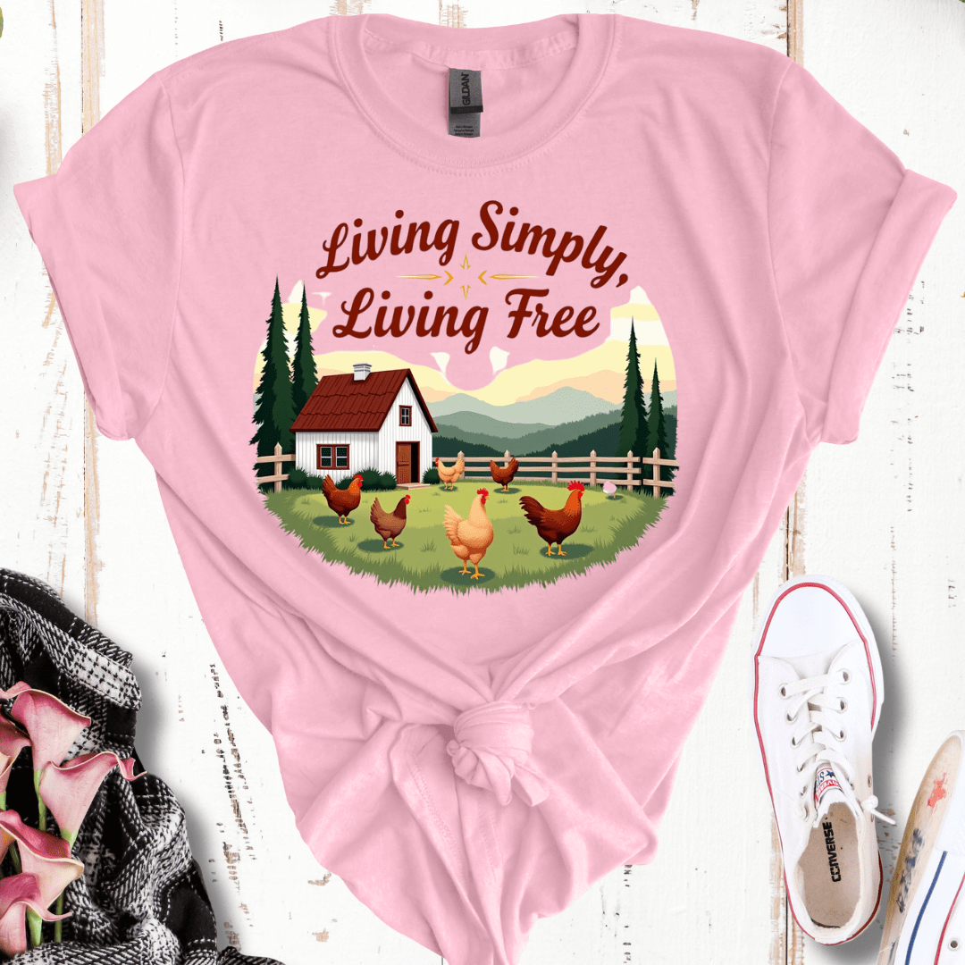 Living Simply, Living Free T-Shirt