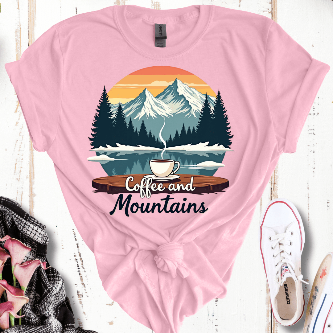 Coffee and Mountains T-Shirt