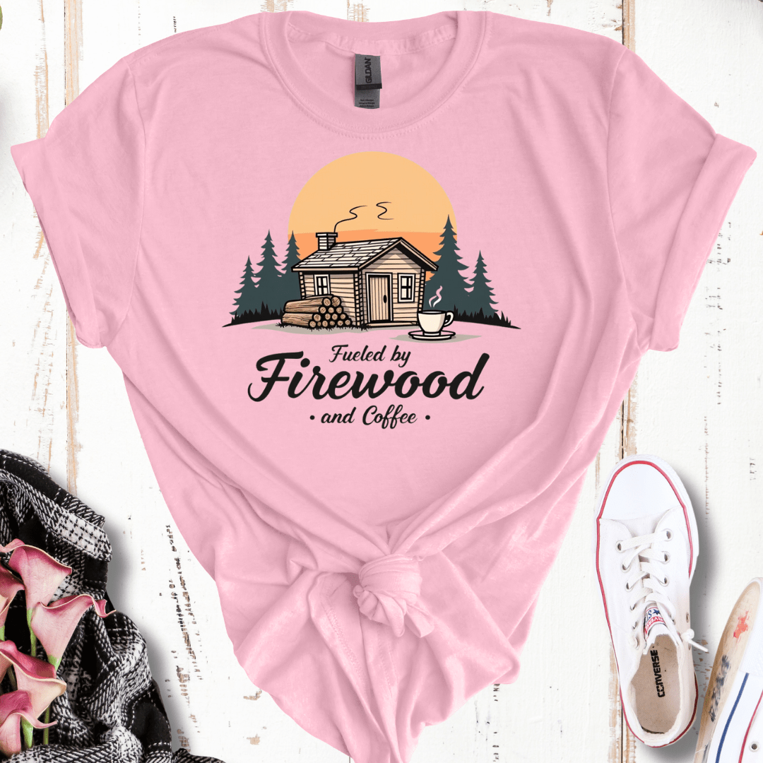 Fueled By Firewood and Coffee T-Shirt