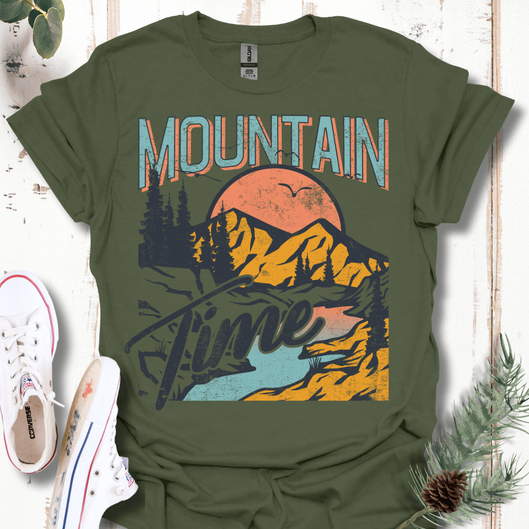 Distressed Mountain Time T-Shirt