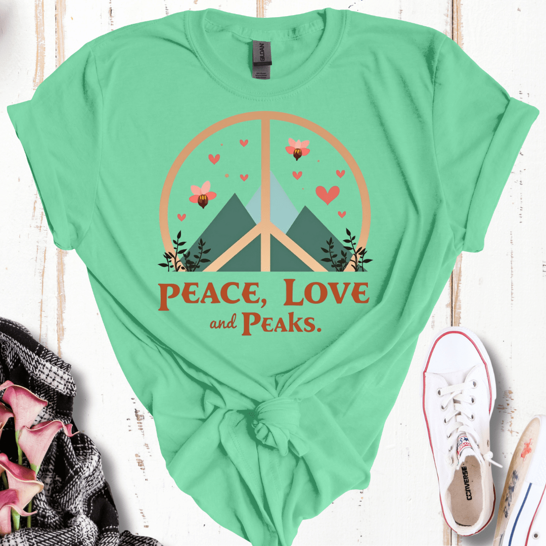 Peace Love and Peaks T-Shirt