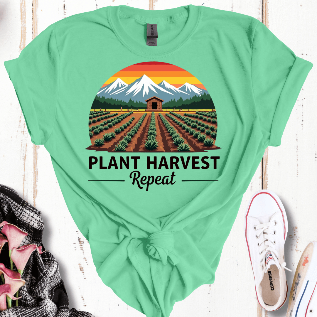 Plant Harvest Repeat T-Shirt