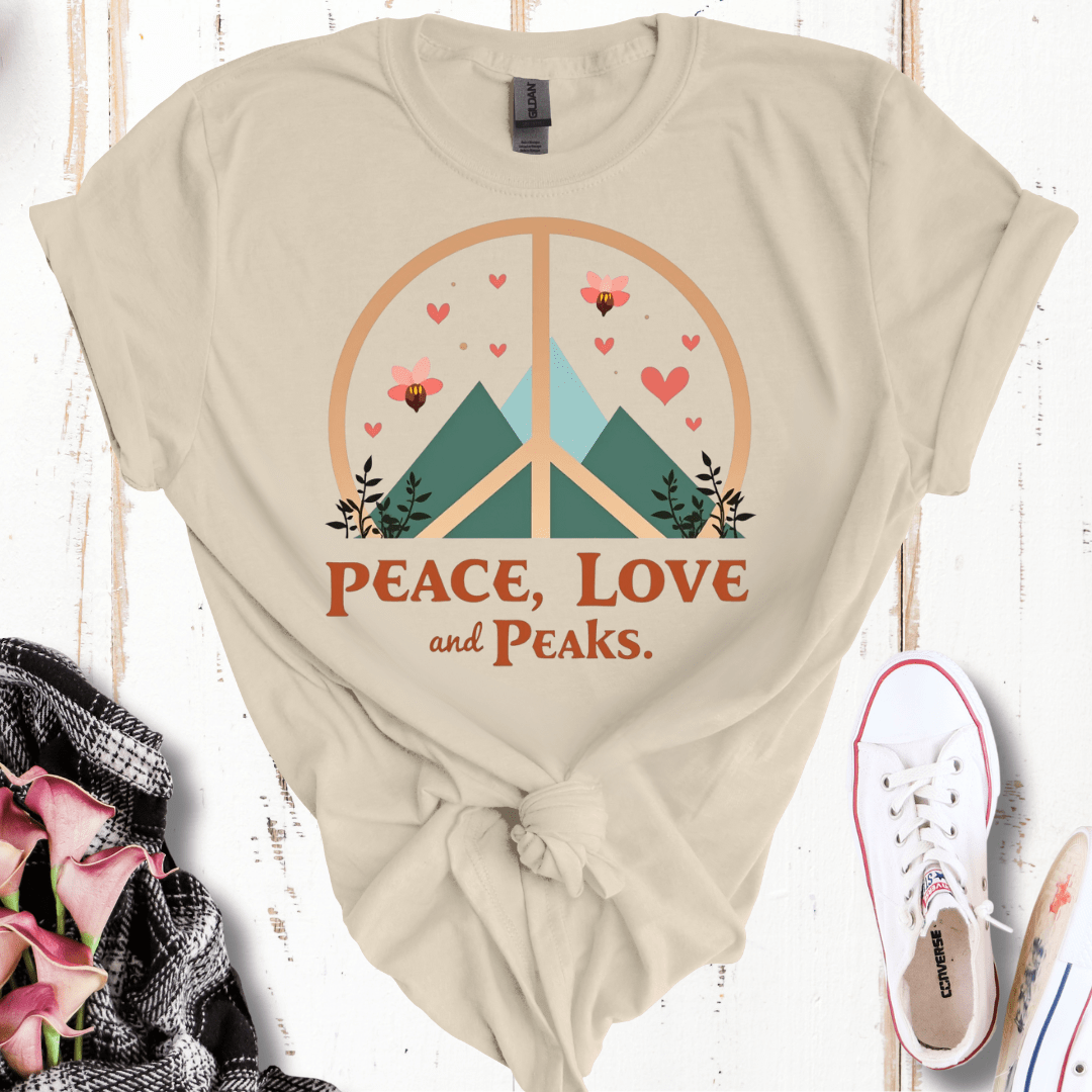 Peace Love and Peaks T-Shirt