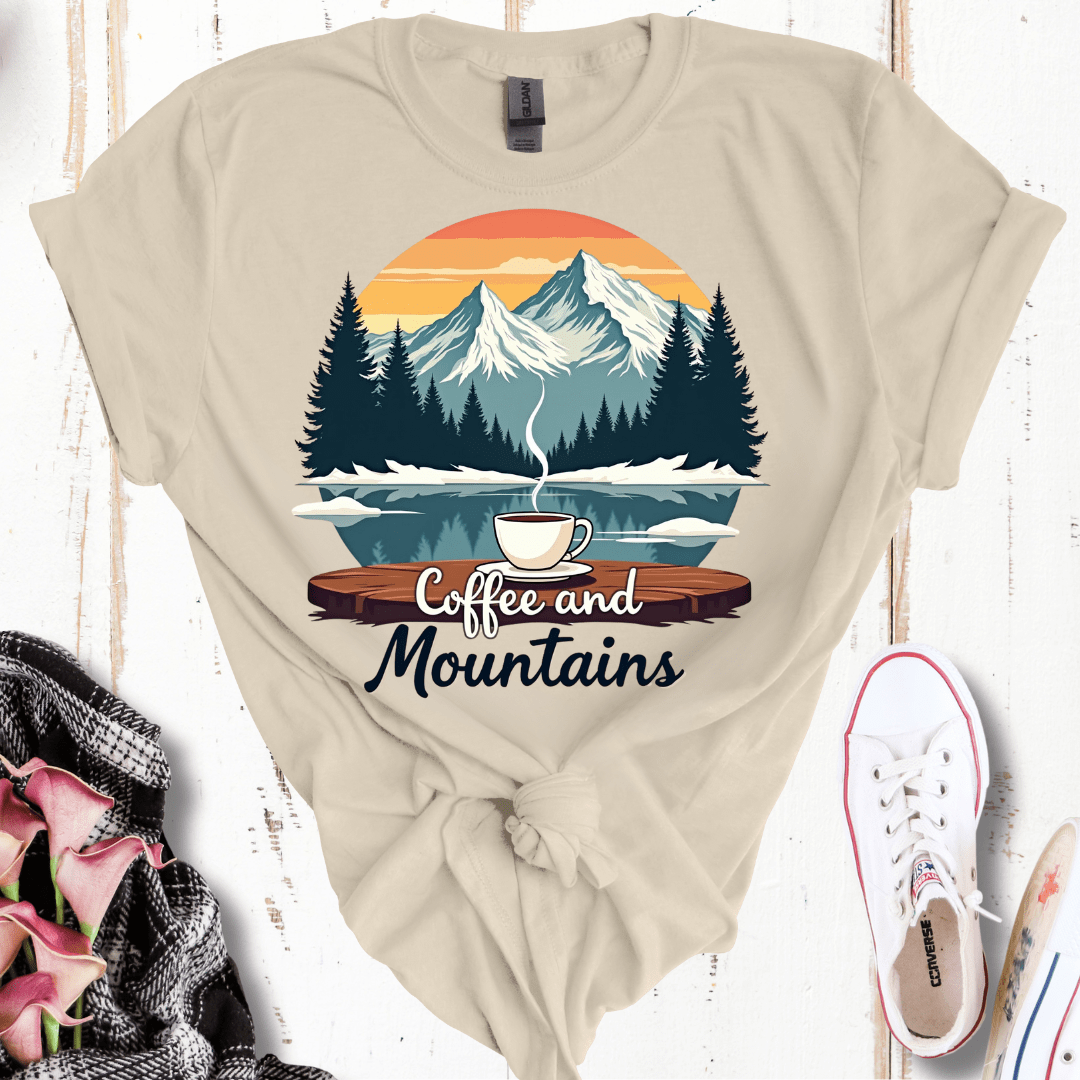 Coffee and Mountains T-Shirt