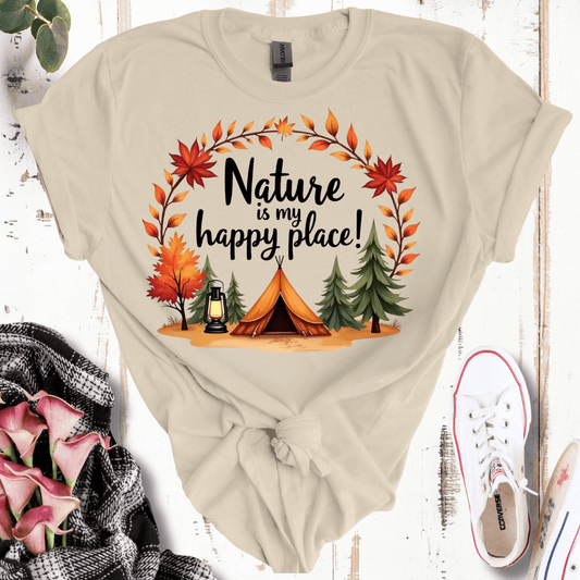 Nature is My Happy PlaceT-Shirt