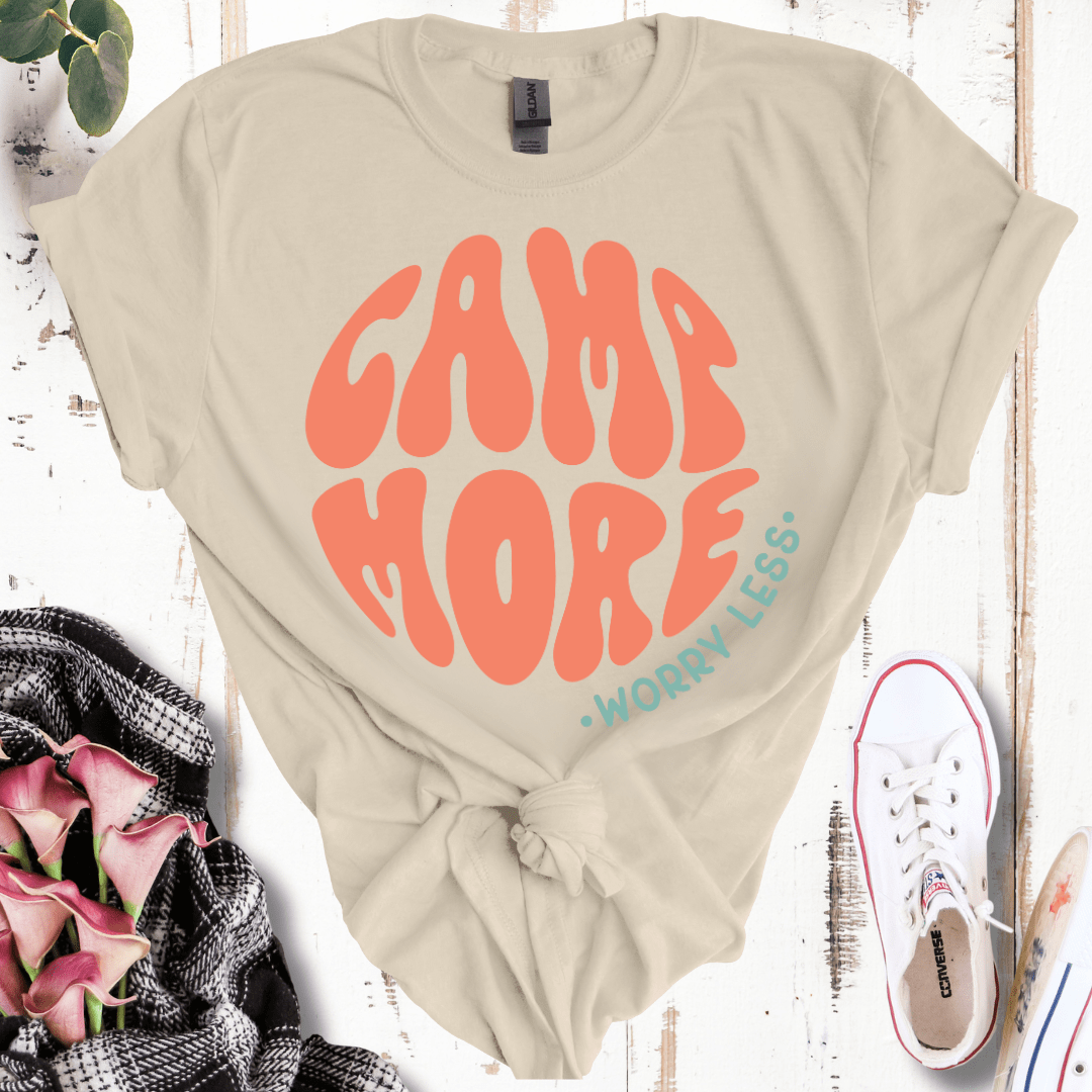 Camp More Worry Less T-Shirt