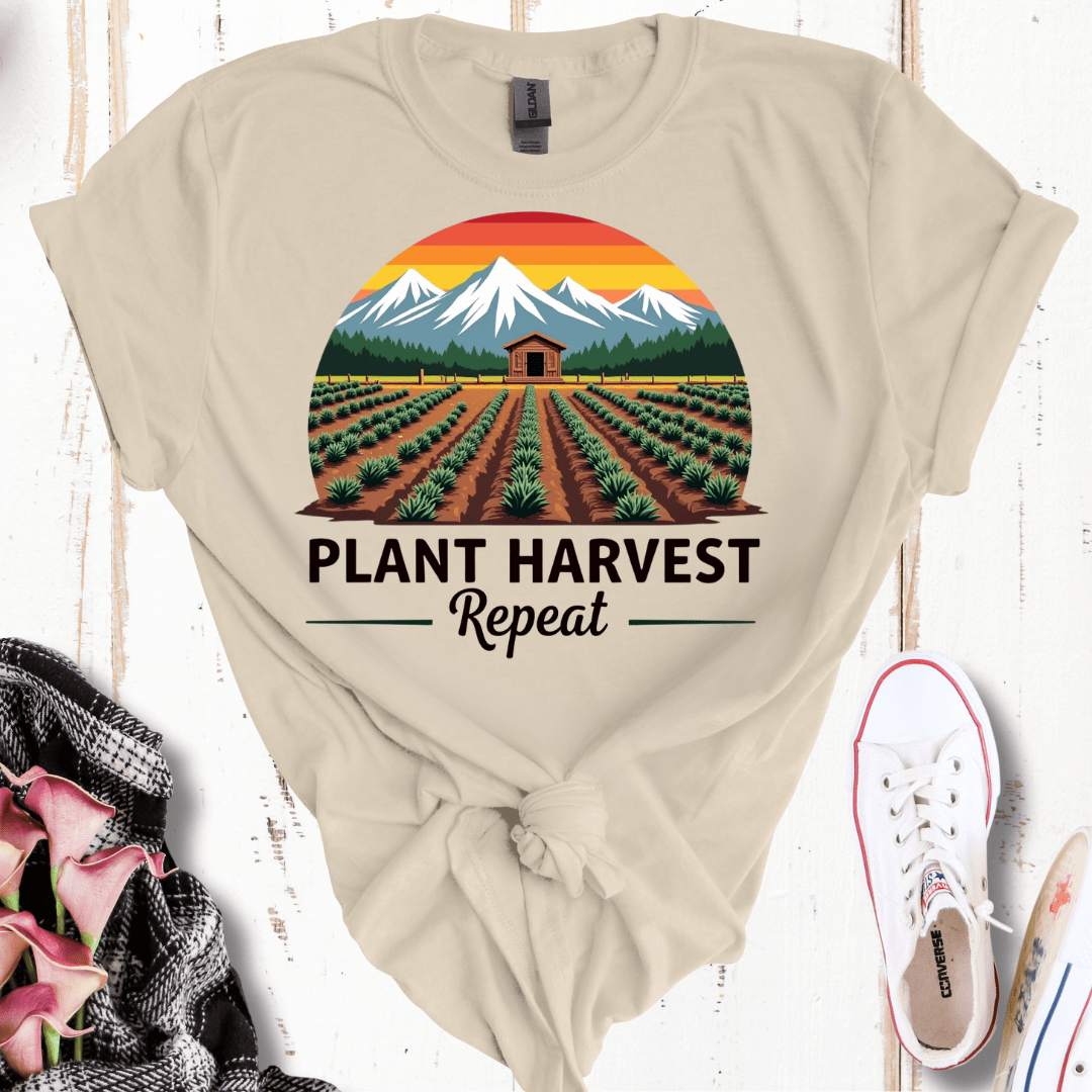 Plant Harvest Repeat T-Shirt