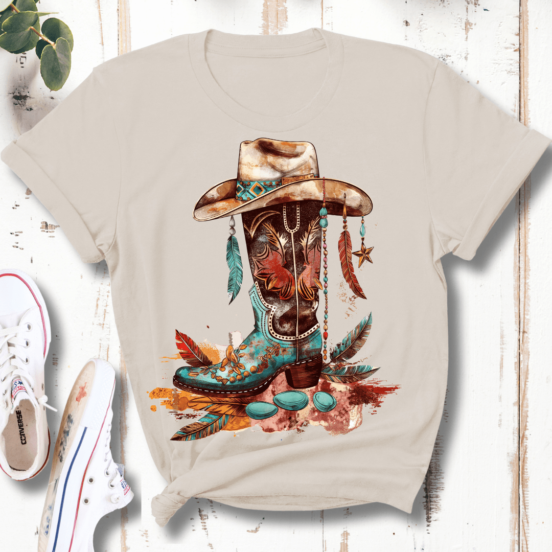 Cowgirl Boot T-Shirt