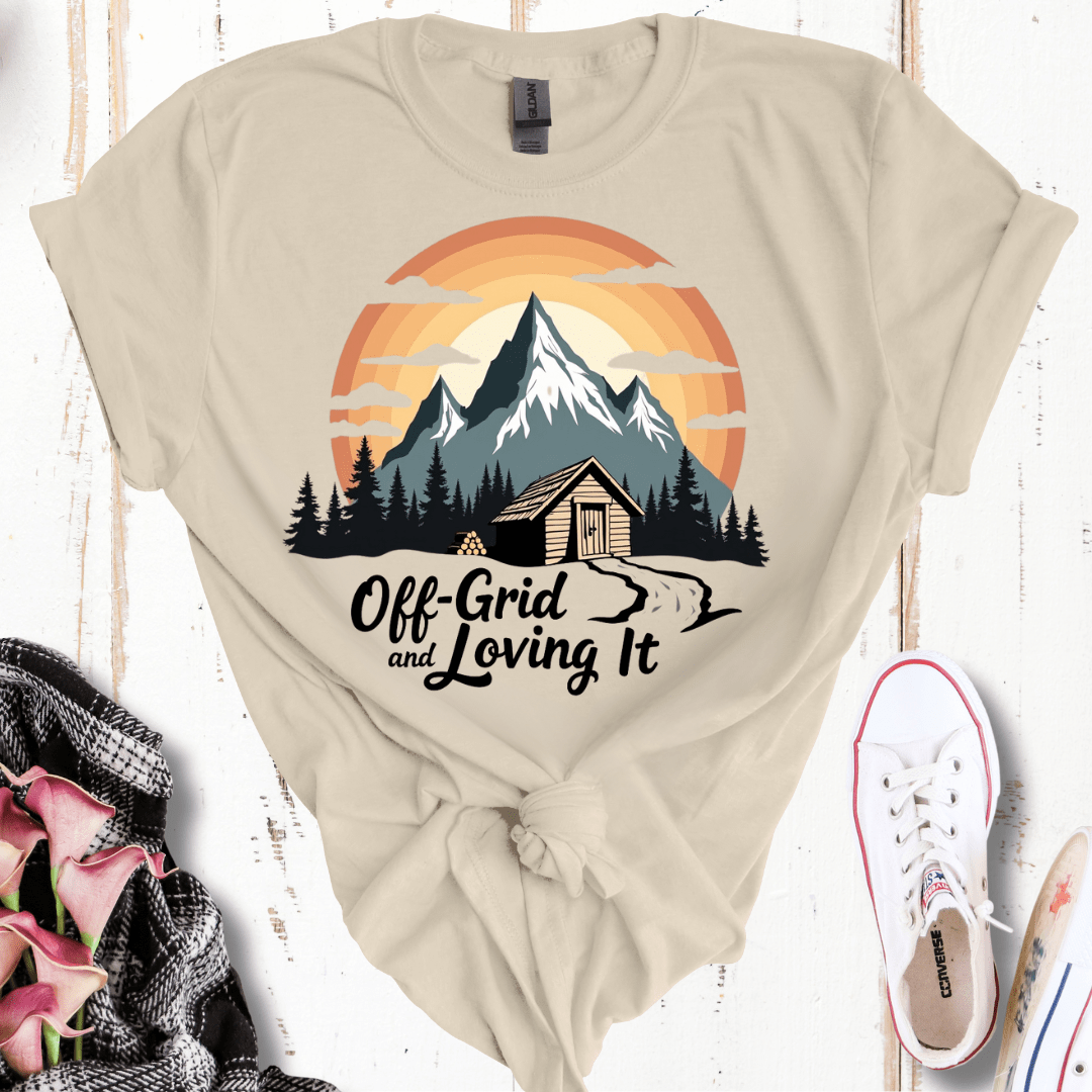 Off-Grid and Loving It T-Shirt